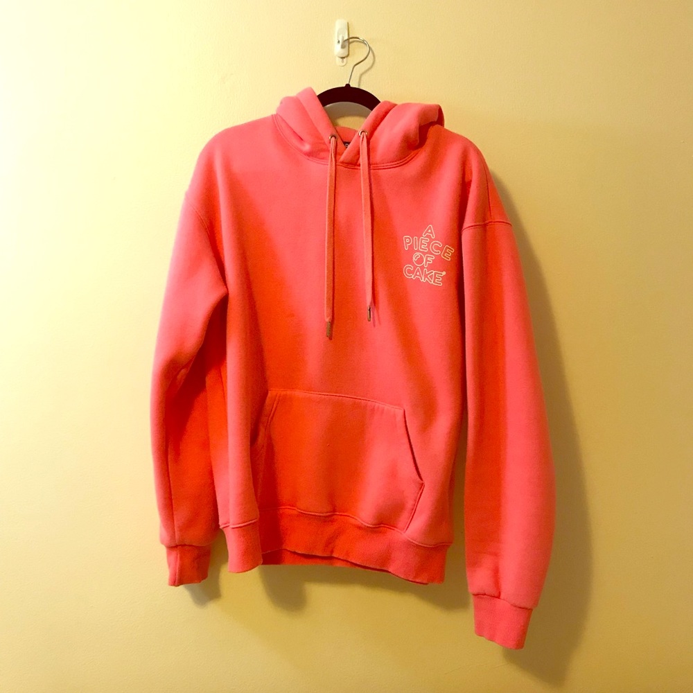 Cute Pink “Piece of Cake” Hoodie